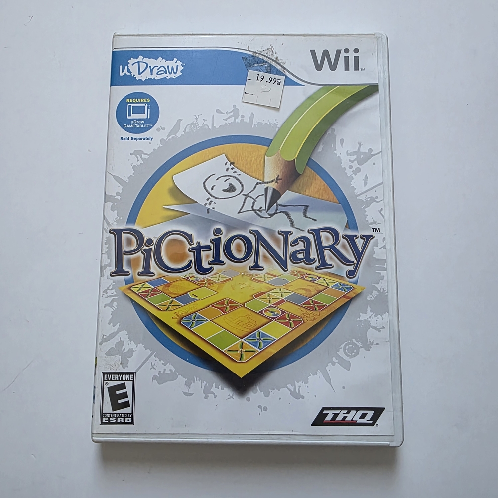 4 For 20 Udraw Pictionary for Wii - White